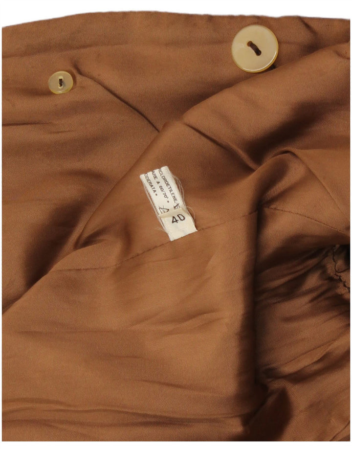 Happening ženski sako s dvorednim kopčanjem IT 40 Small Brown