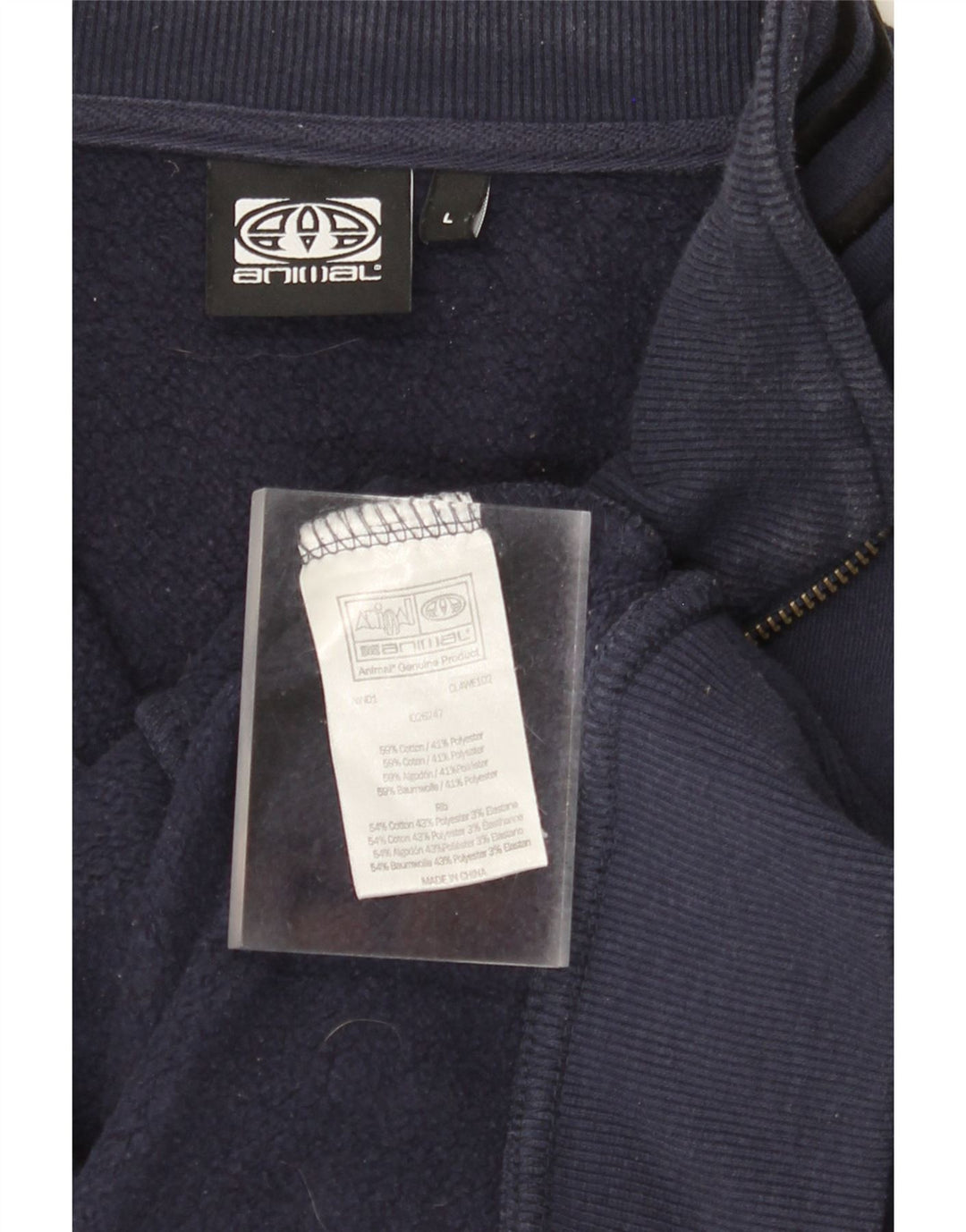 ANIMAL Muška trenirka Velika jakna od tamnoplavog pamuka