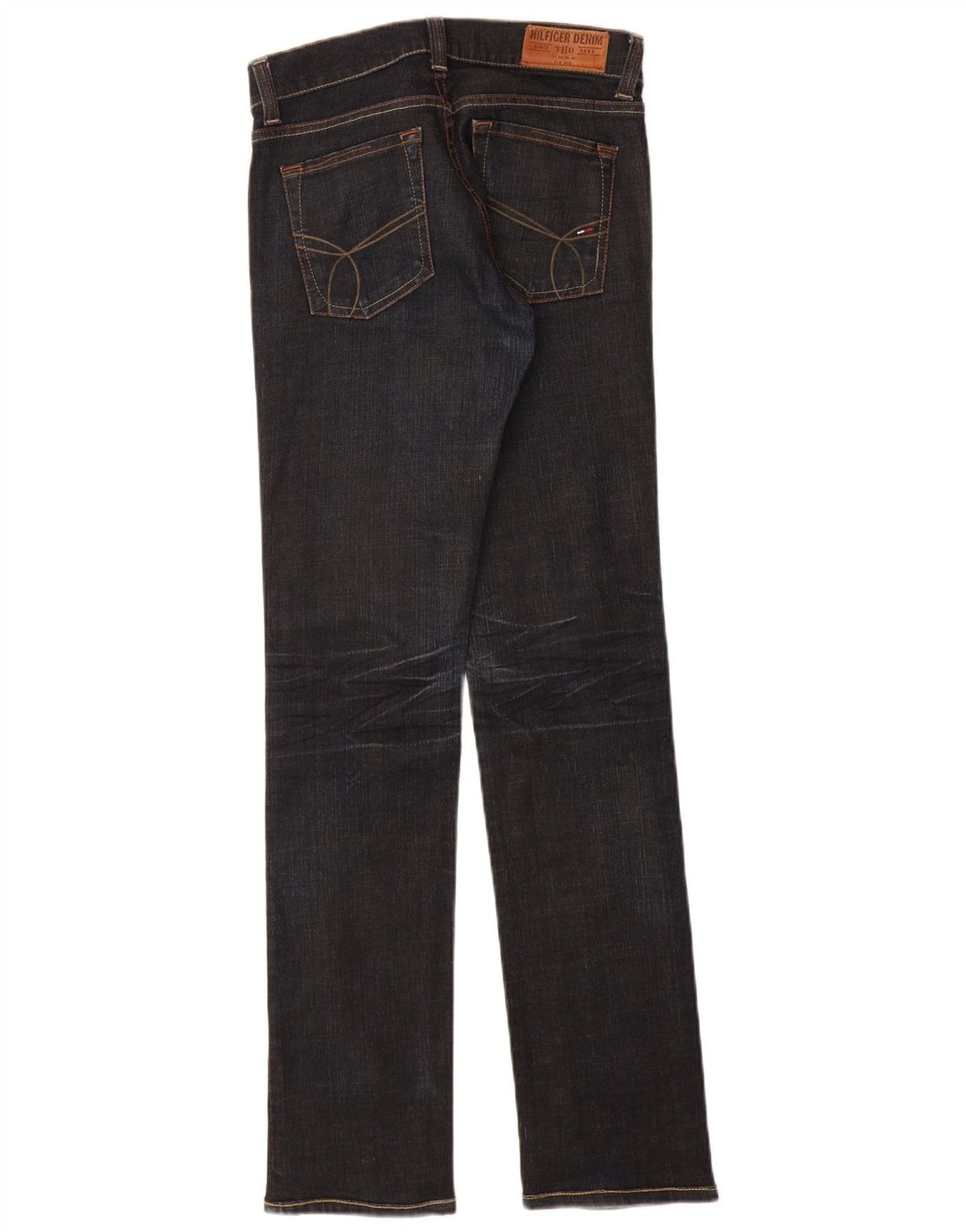 TOMMY HILFIGER Ženske uske traperice W26 L32 tamnoplave