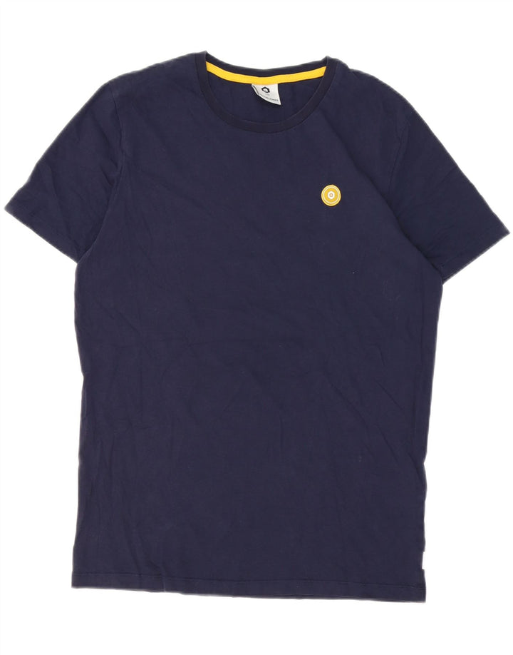 Jack & Jones muška majica kratkih rukava srednje tamnoplavi pamuk