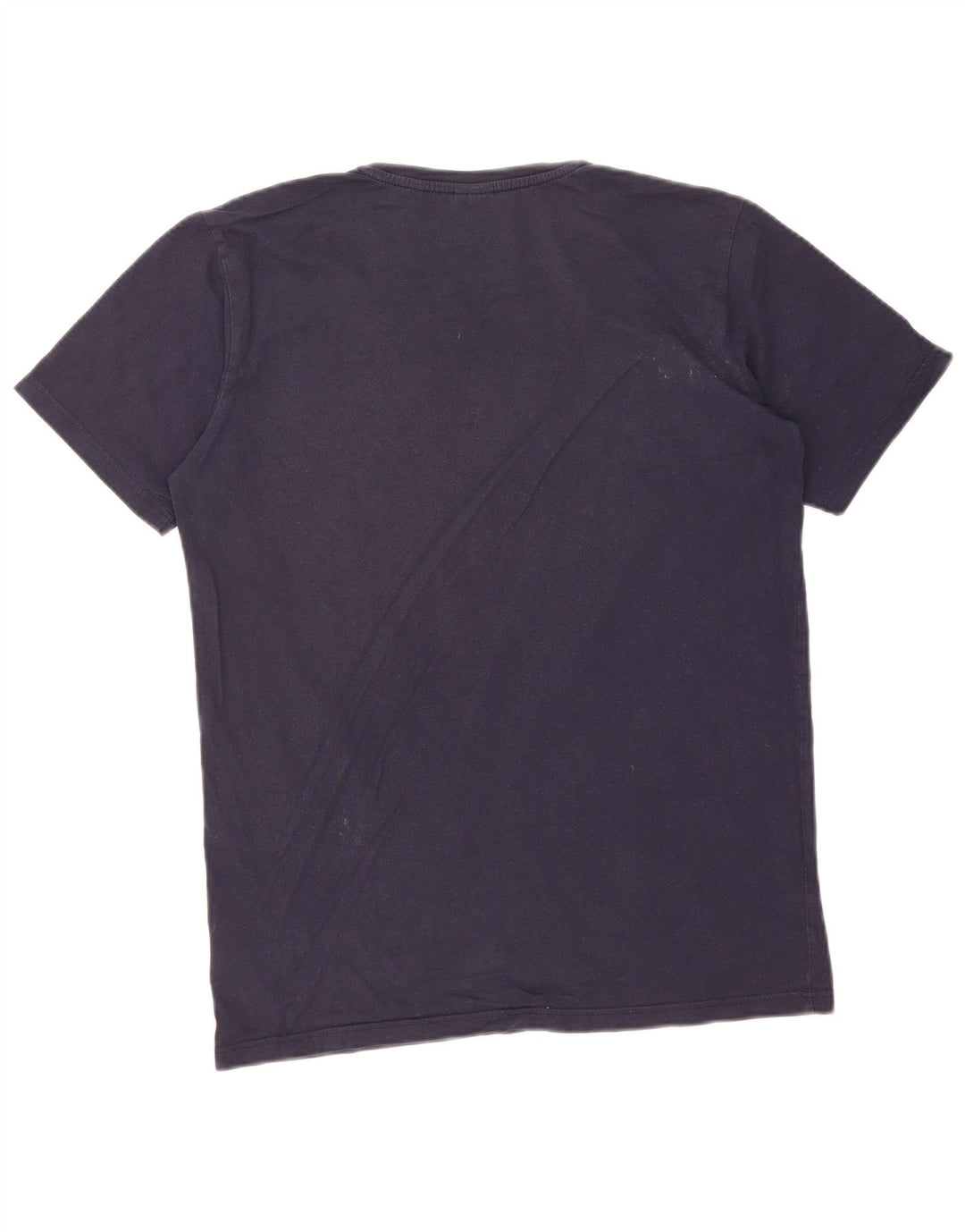 G-STAR Mens T-Shirt Top Medium Navy Blue Cotton