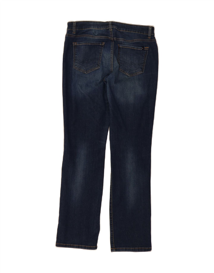 TOMMY HILFIGER Womens Straight Jeans US 8 Medium W30 L31 Navy Blue Vintage Tommy Hilfiger and Second-Hand Tommy Hilfiger from Messina Hembry 