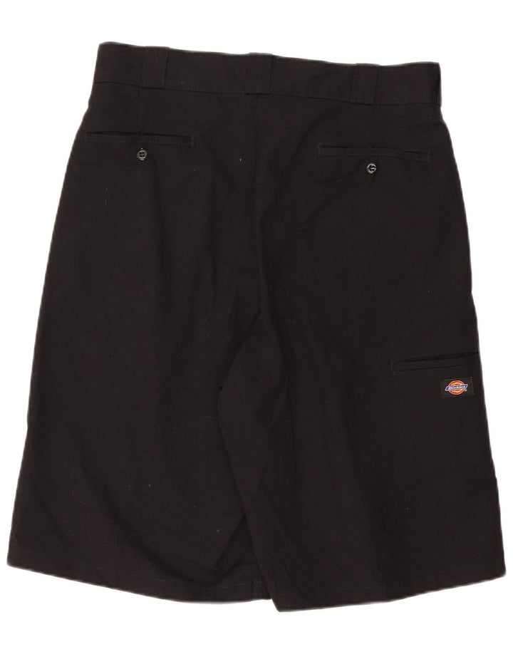 DICKIES Muške široke kargo kratke hlače W34 veliki crni poliester