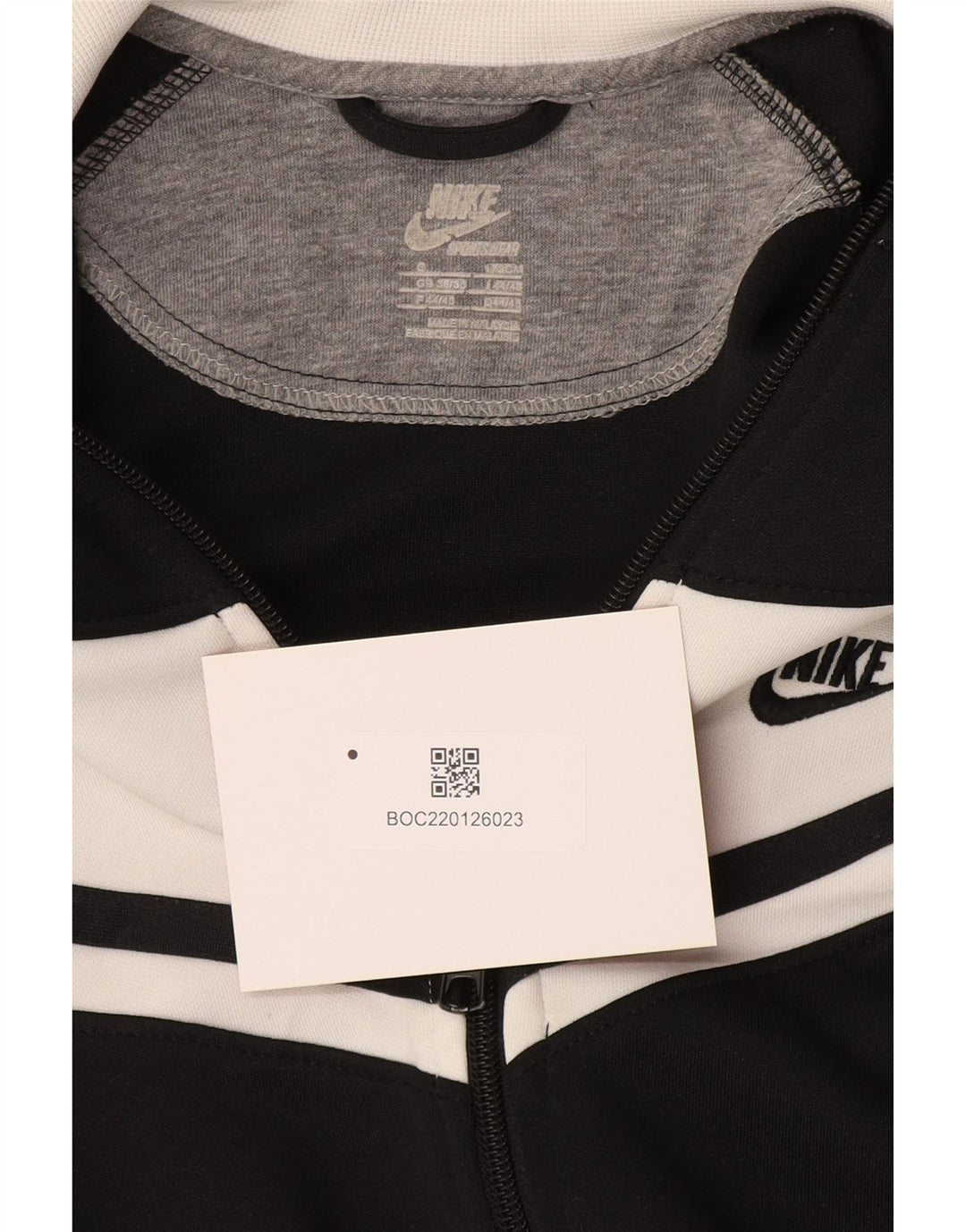 Nike muška gornja jakna za trenirku UK 36/38 mala crna boja