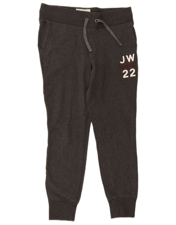Jack Wills Ženska trenirka s grafičkim motivima Joggers UK 10 Small Gray