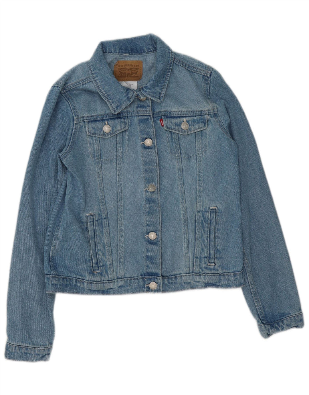 Levi's traper jakna za djevojčice 13-14 godina XL plavi pamuk