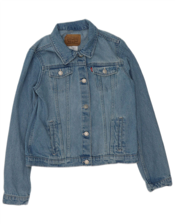 Levi's traper jakna za djevojčice 13-14 godina XL plavi pamuk