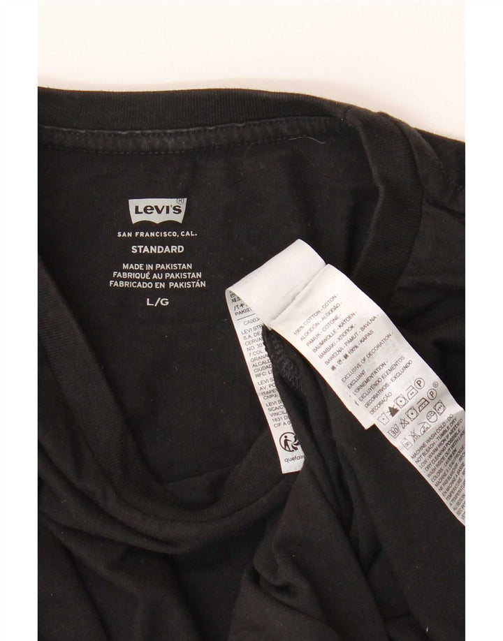 Levi's standardna muška majica kratkih rukava, veliki crni pamuk