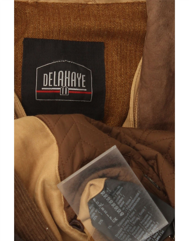 Delahaye muška pomoćna jakna UK 40 Large Beige Cotton