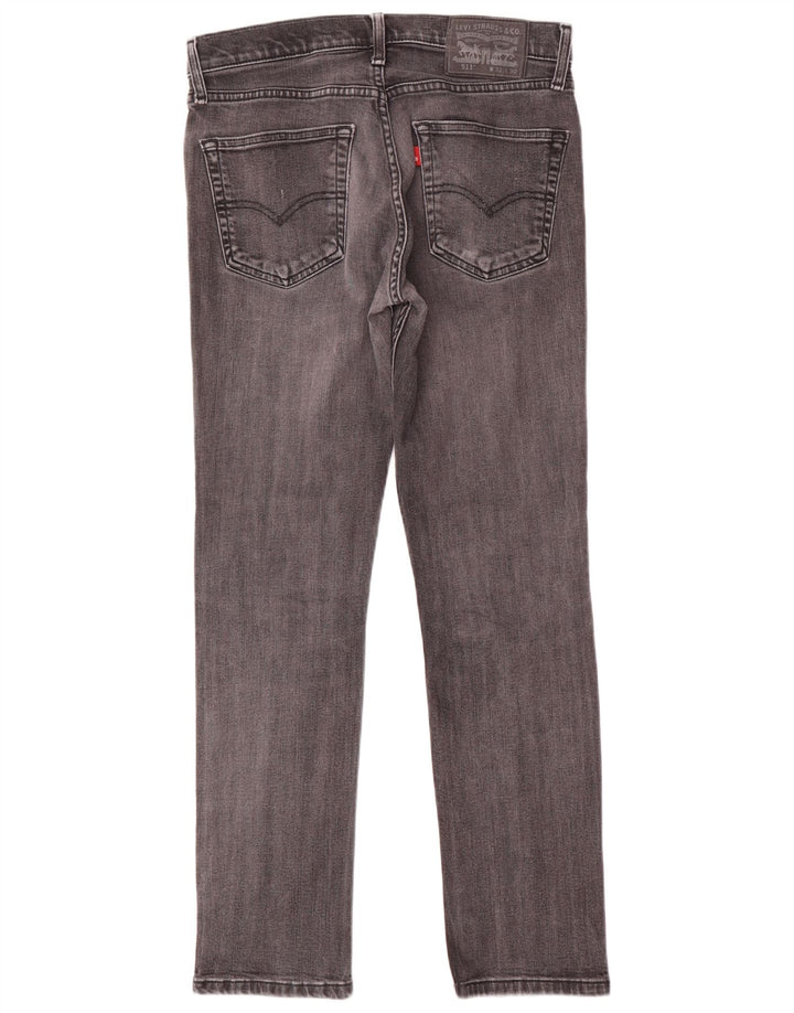 Levi's muške 511 uske traperice W32 L30 sivi pamuk
