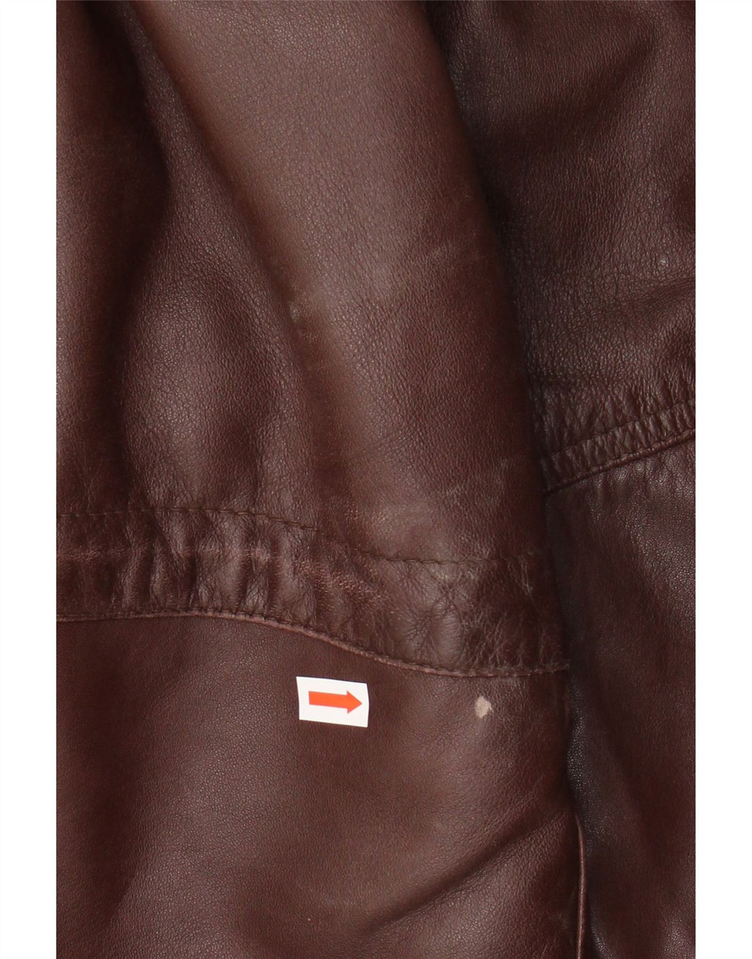 SARDAR muška kožna jakna UK 42 XL smeđa koža