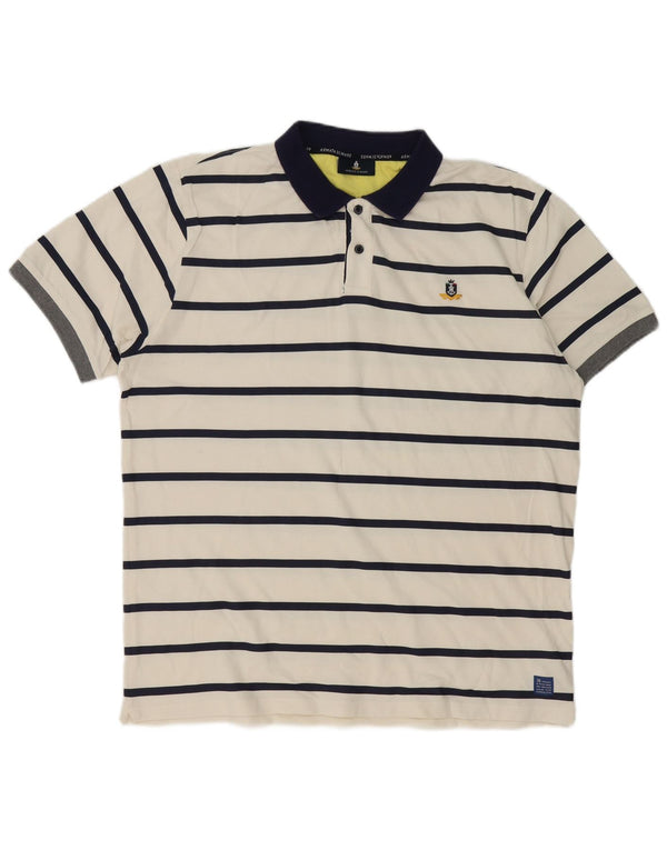 Armata Di Mare muška polo majica za ragbi 3XL pamuk na bijele pruge