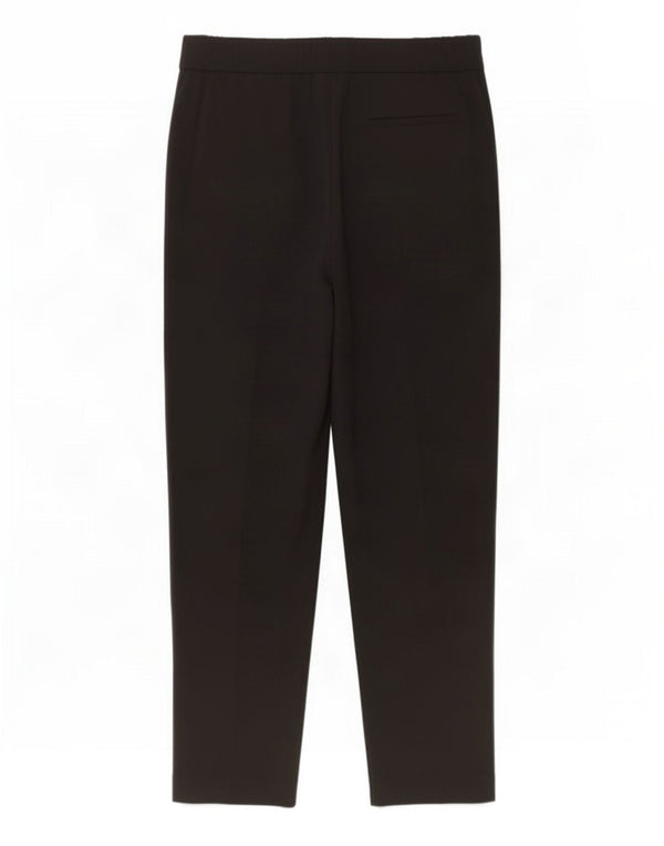 Marks & Spencer ženske ravne ležerne hlače UK 16 Large W34 L28 crne