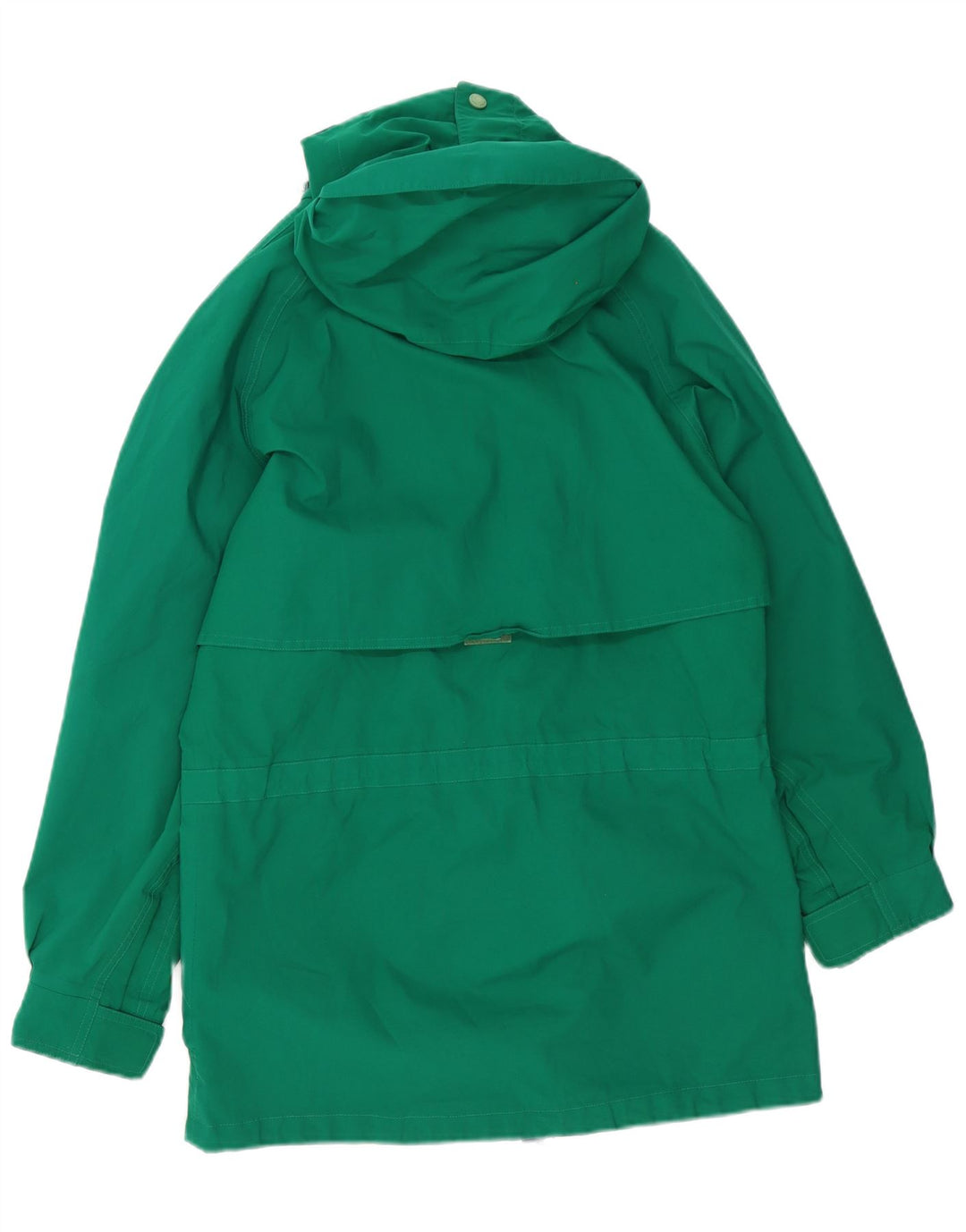 Muška kišna jakna s kapuljačom Eddie Bauer UK 36 mali zeleni poliester