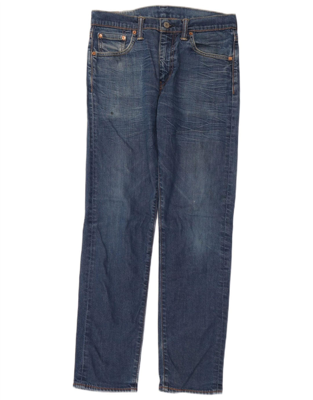 Levi's muške 508 ravne traperice W30 L30 plavi pamuk
