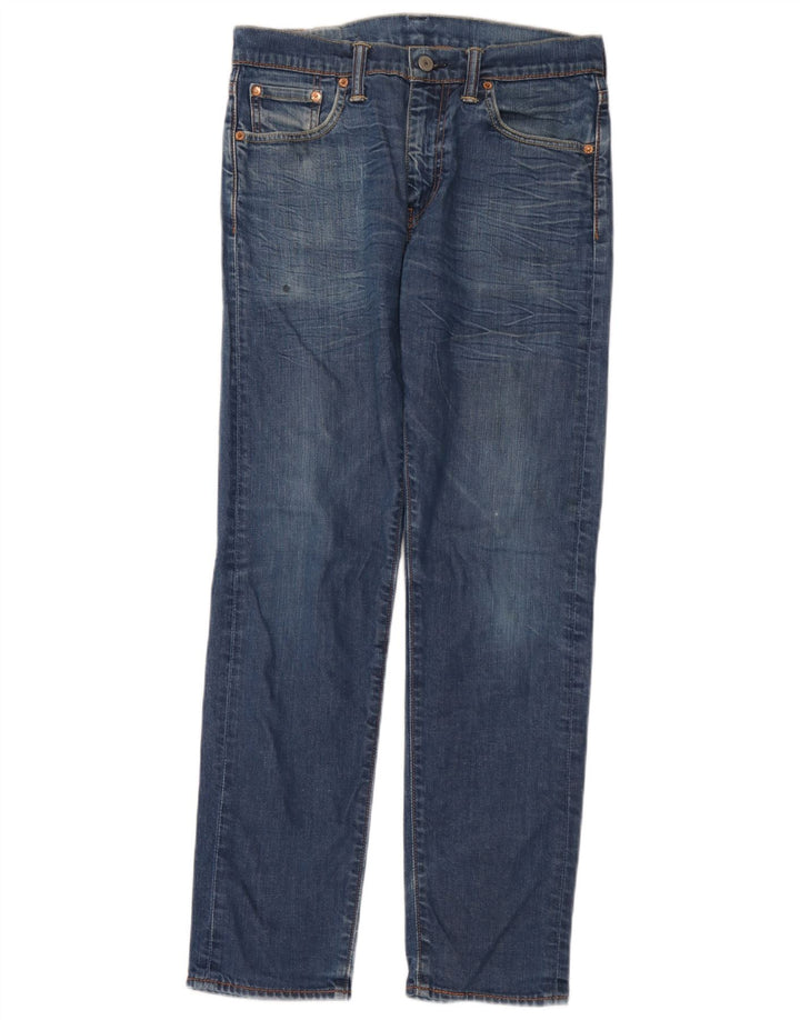 Levi's muške 508 ravne traperice W30 L30 plavi pamuk