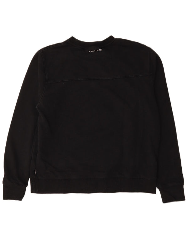 Calvin Klein Ženska trenirka s motivom UK 20 2XL Crni pamuk