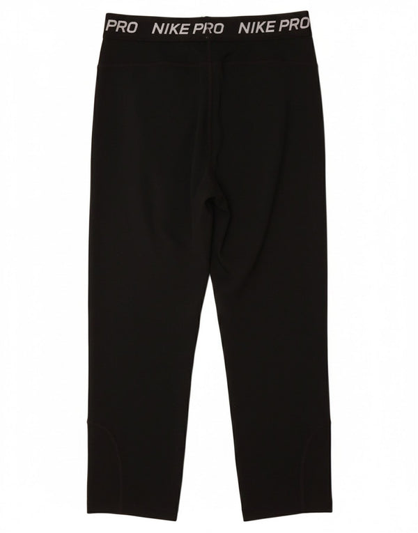 NIKE Trenirke za djevojčice, 7-8 godina, crne poliesterske hlače