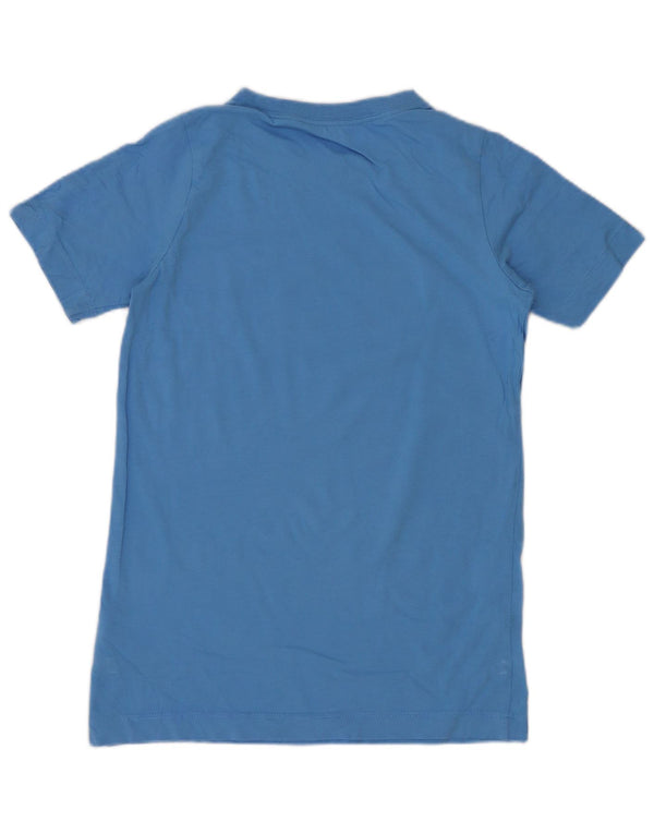 Nike Boys Regular Graphic T-Shirt Top 10-11 Years Medium Blue Cotton Sports