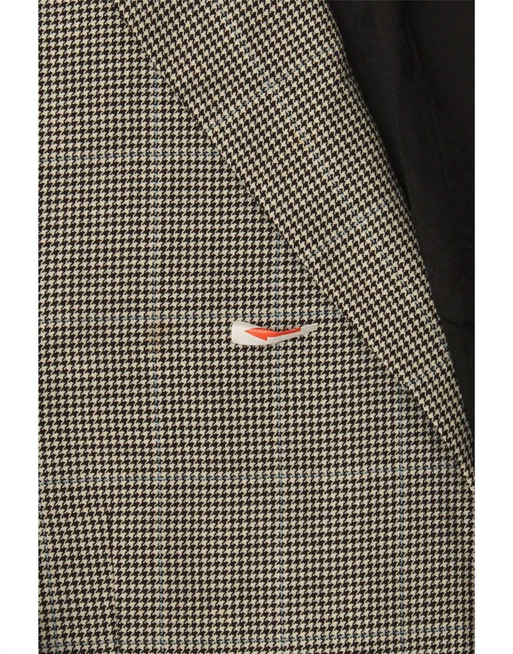 Marks & Spencer muška jakna sa 2 gumba UK 42 velika crna houndstooth