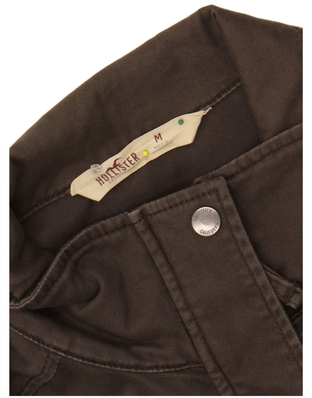 HOLLISTER Ženska pomoćna jakna UK 14 Srednje smeđa