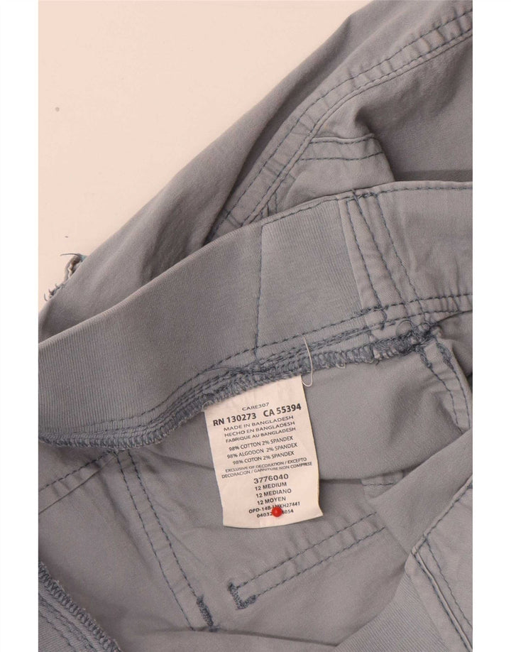 Lee ženske kargo kratke hlače US 12 Large W32 plavi pamuk