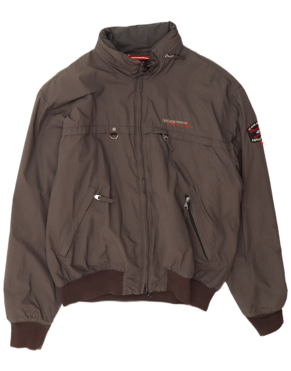 Cape Horn muška bomber jakna s kapuljačom UK 44 2XL smeđi poliamid