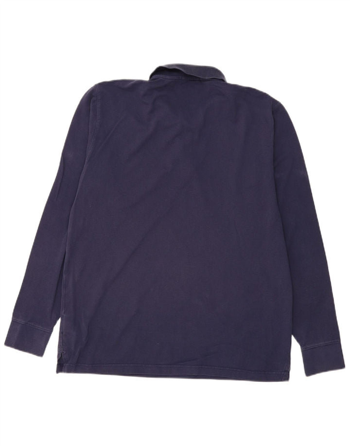 GANT Regular muška polo majica dugih rukava XL tamnoplavi pamuk