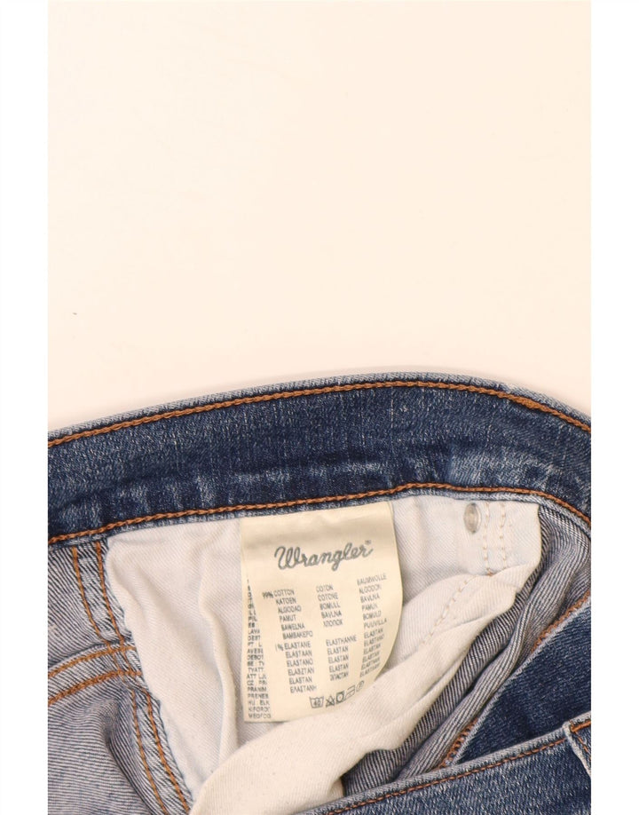 WRANGLER Ženske ravne traperice W36 L32 Plavi pamuk