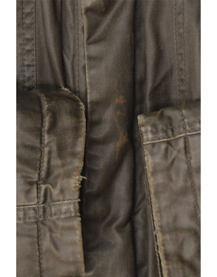 HUGO BOSS Muška vojna jakna IT 50 Large Brown Cotton