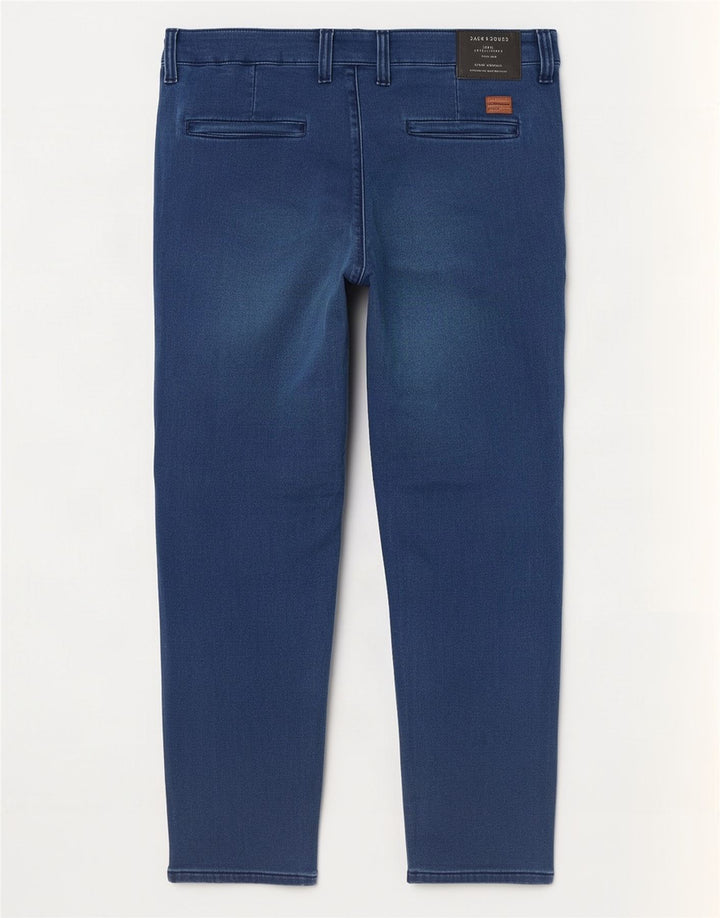 Jack & Jones muške ravne traperice W34 L32 plavi pamuk