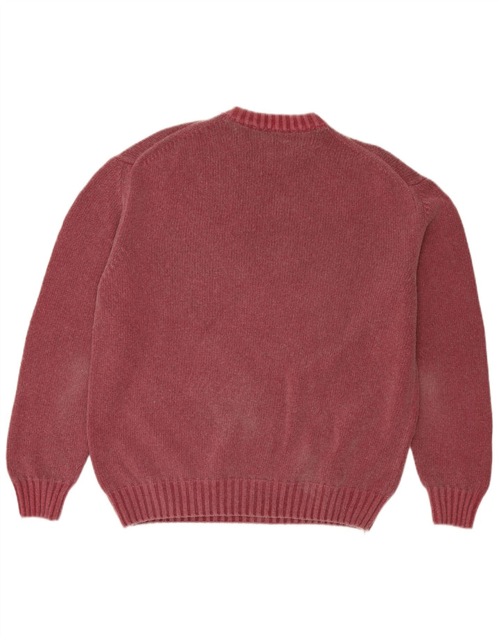 Tailor & Son muški džemper s okruglim izrezom 2XL od crvene vune
