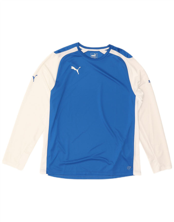 Puma muška majica s dugim rukavima XL plavi poliester u boji