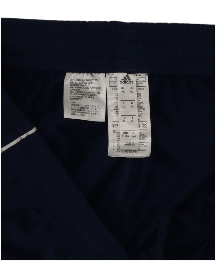Adidas muške trenirke hlače Joggers XL tamnoplavi poliester
