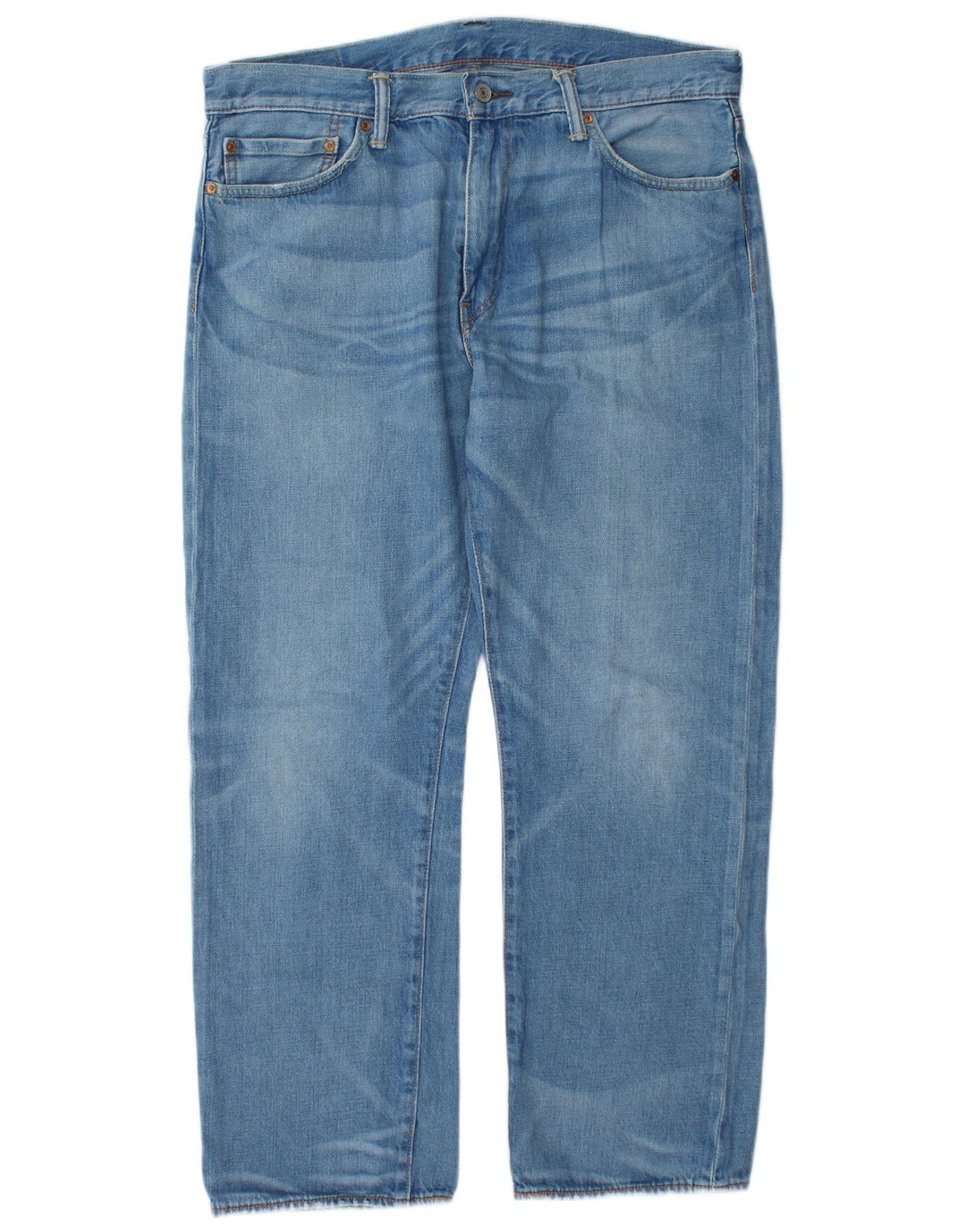 Levi's muške 504 ravne traperice W36 L30 plavi pamuk