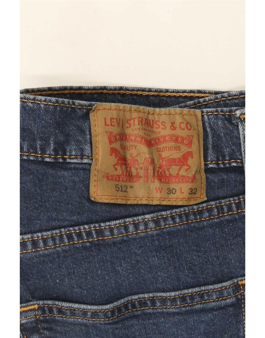 Levi's muške 512 uske sužene traperice W30 L29 plave
