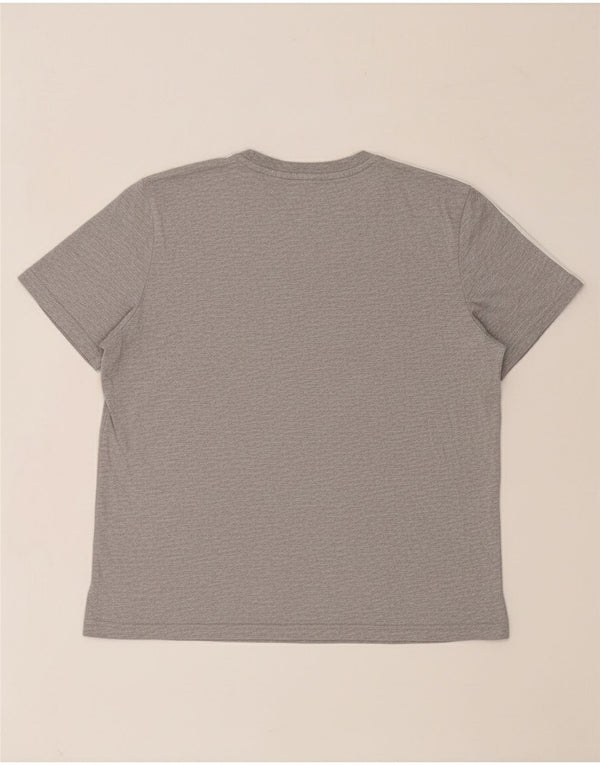 Adidas ženska majica kratkih rukava UK 20/22 XL sivi flekasti pamuk