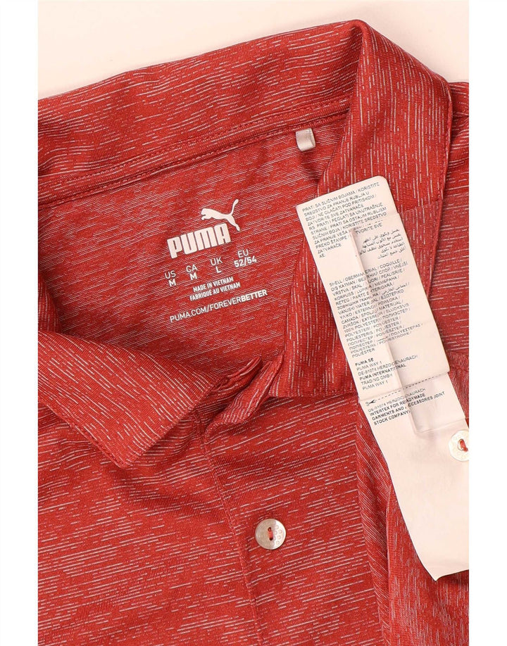 Puma muška polo majica s velikim crvenim flekama od poliestera
