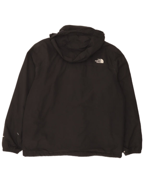 The North Face muška vjetrovka s kapuljačom UK 40 veliki crni poliester