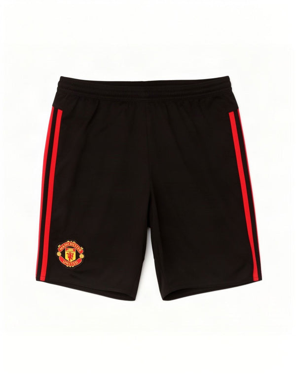 Adidas muške sportske kratke hlače Manchester United srednje crne boje od poliestera