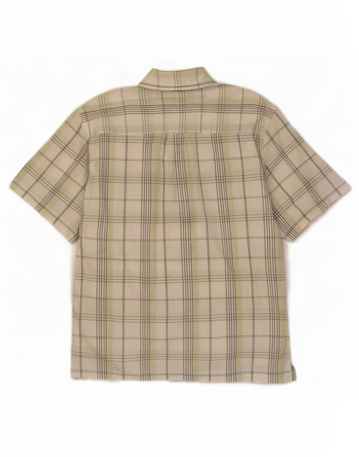 Ben Sherman muška košulja kratkih rukava, veliki zeleni karirani pamuk