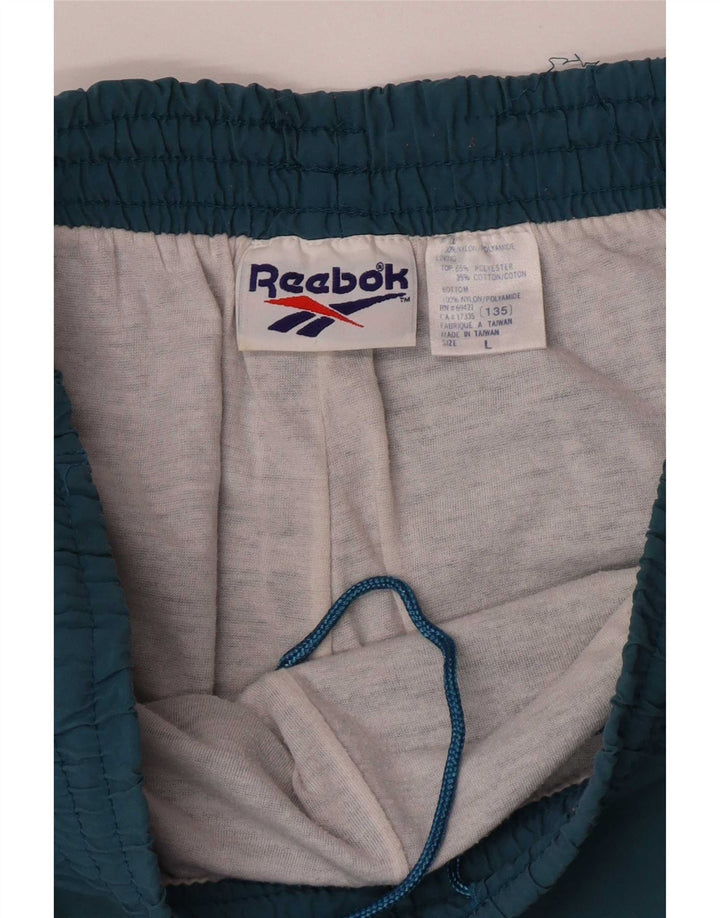 Reebok muške trenirke Hlače Joggers Large Blue Nylon