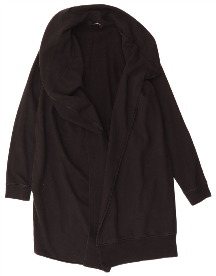 ALL SAINTS Ženski preveliki dugi kardigan džemper UK 14 Srednje crni