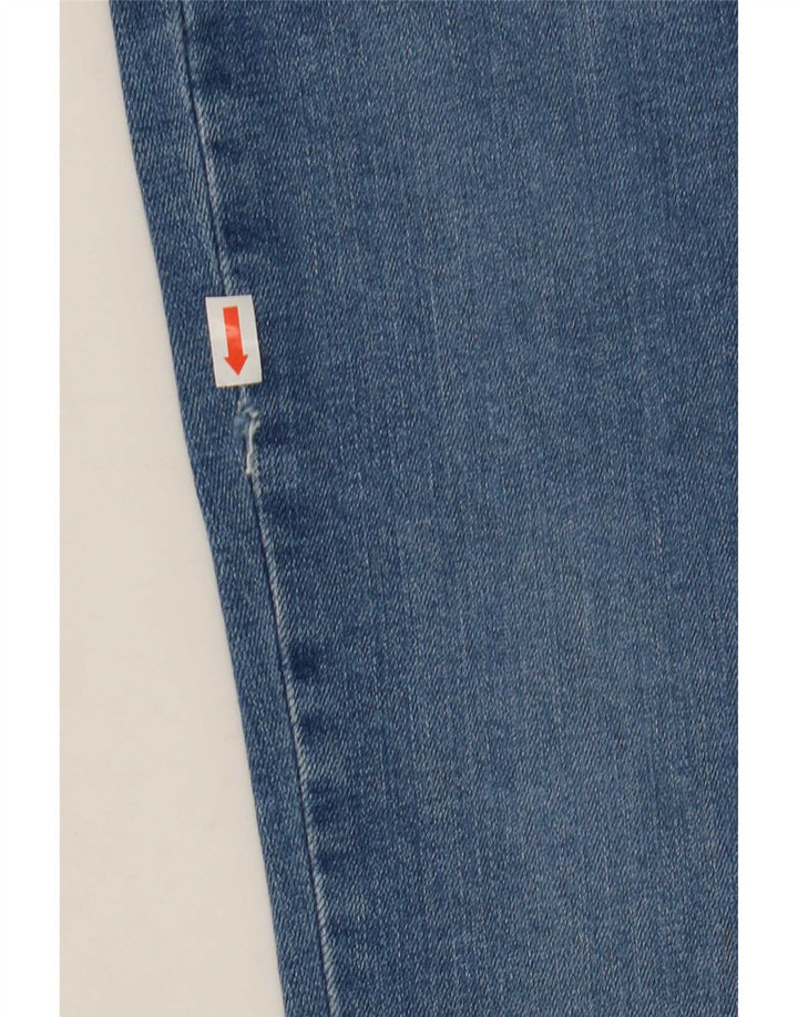 Levi's ženske ravne traperice visokog struka 724 W27 L30 plave