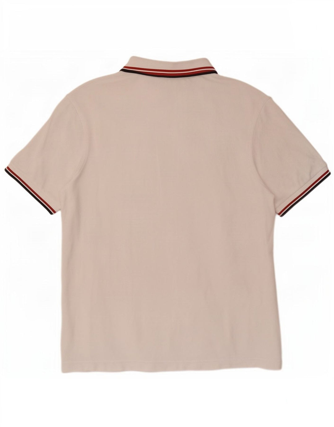 Fred Perry muška polo majica 2XL bijeli pamuk na pruge