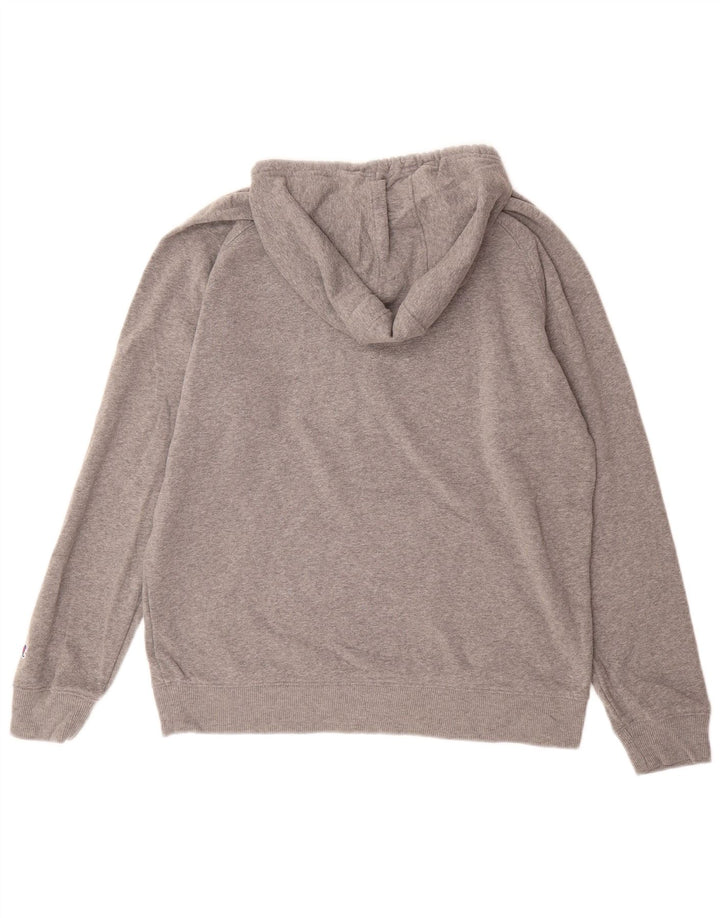 CHAMPION Mens Arapahoe Graphic Hoodie Jumper Medium Grey Polyester