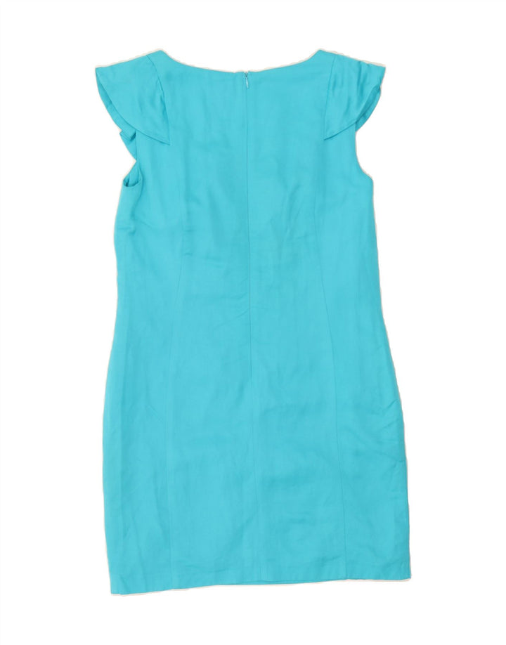 OASIS Womens Sleeveless Sheath Dress UK 12 Medium Blue Vintage Oasis and Second-Hand Oasis from Messina Hembry 