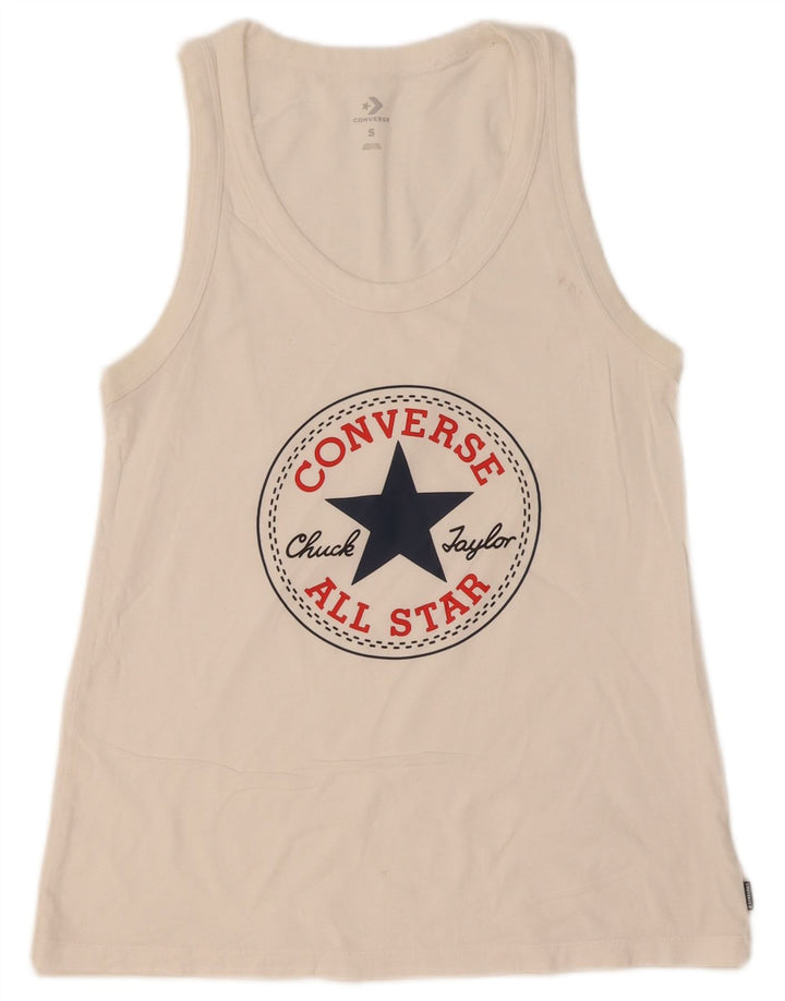 Converse ženski gornji dio prsluka s grafičkim motivima UK 8 Small White