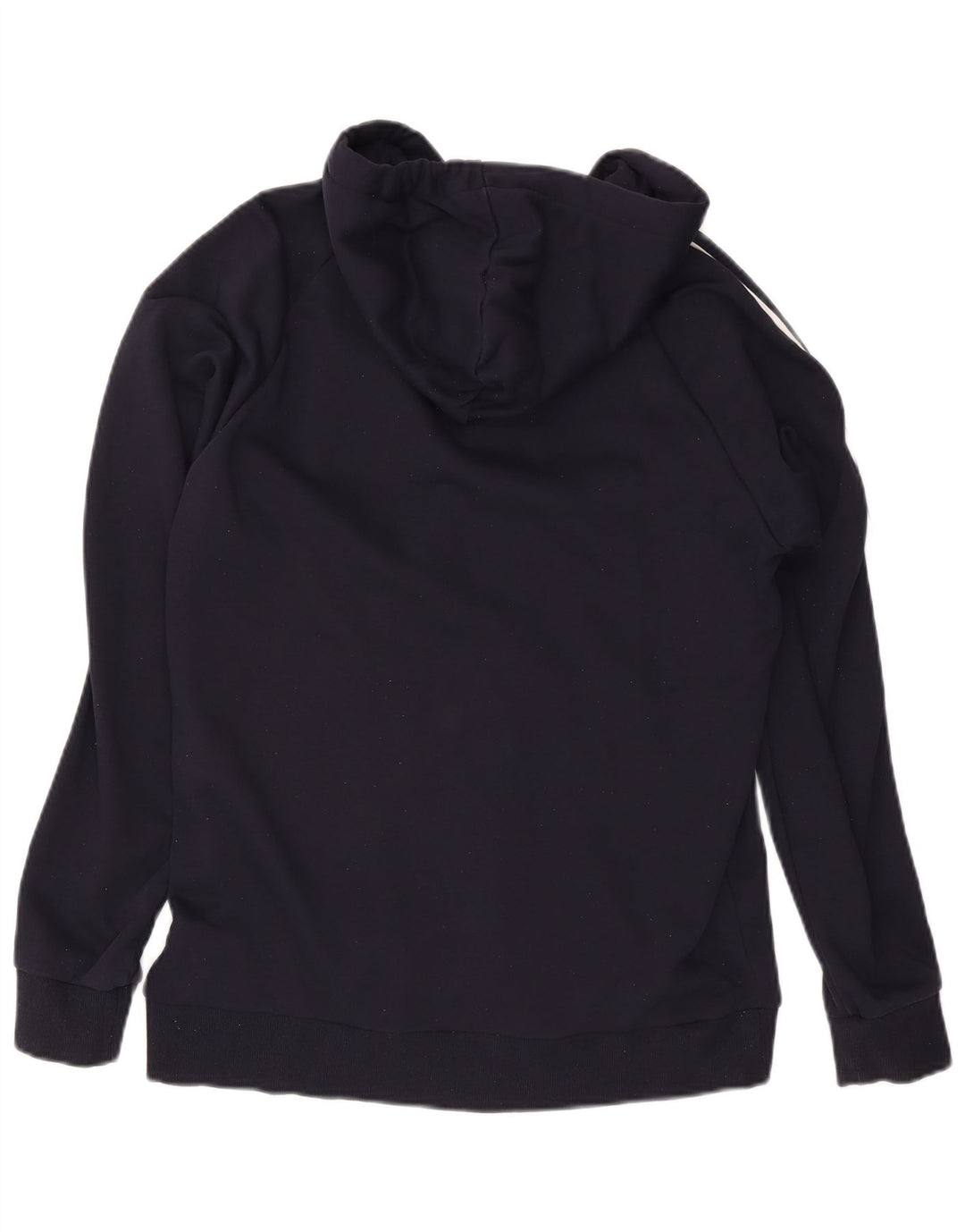 ADIDAS muški pulover s kapuljačom na patentni zatvarač veliki tamnoplavi pamuk