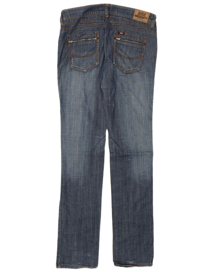 Rifle ženske uske traperice W30 L35 plavi pamuk